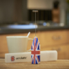 Union Jack print aerolatte to go frother
