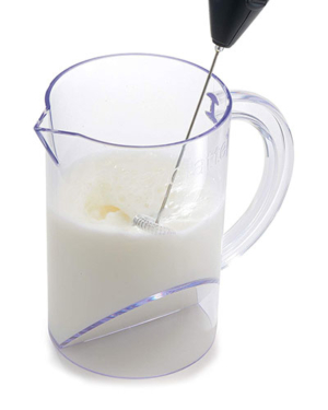 Handheld battery-operated premium Milk Frother To-Go - Aerolatte