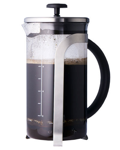 1000ML Stainless Steel Coffee Pot Cafetiere French Press With